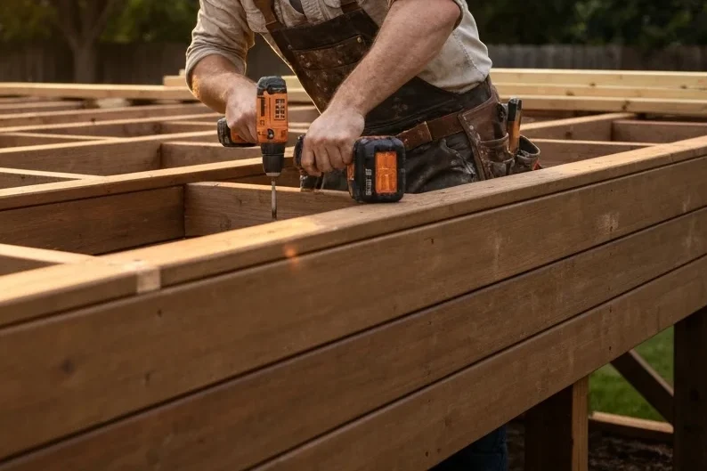 Composite deck contractors serving Akron. 